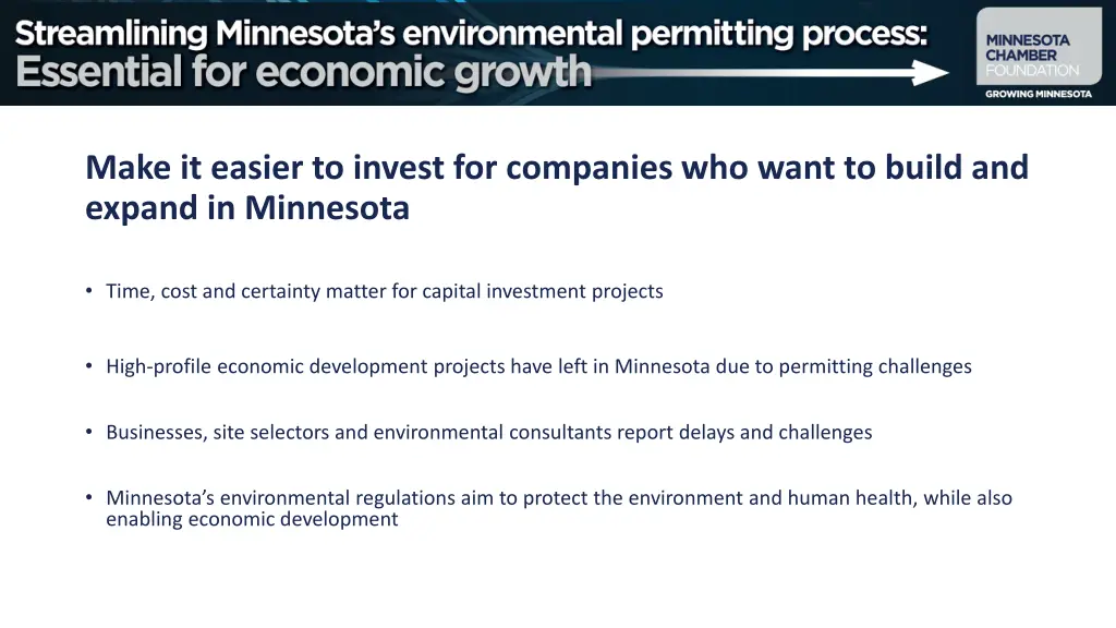 make it easier to invest for companies who want