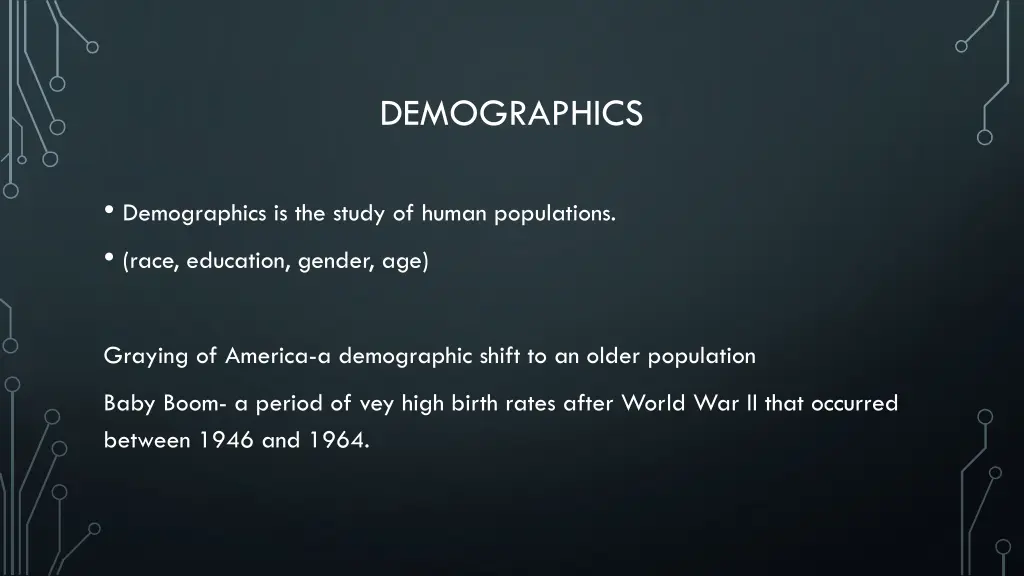 demographics