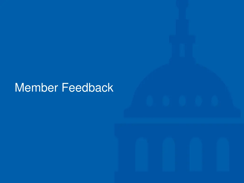 member feedback