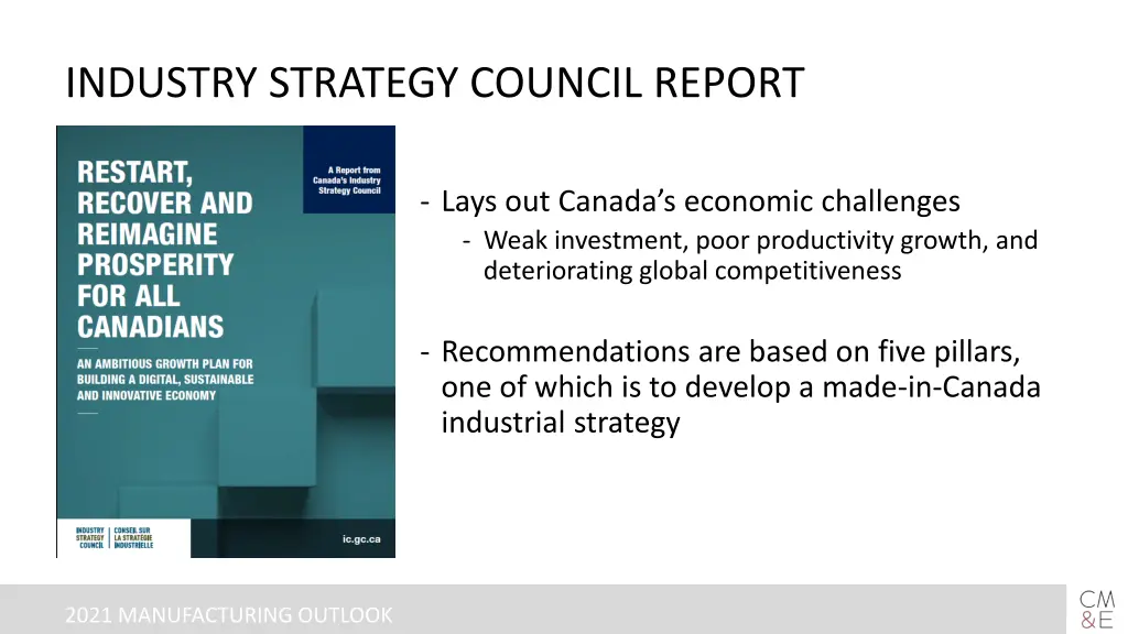 industry strategy council report