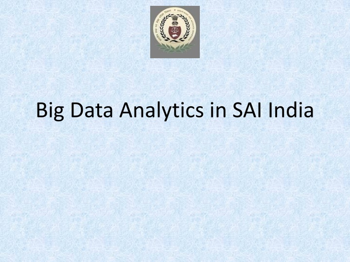 big data analytics in sai india