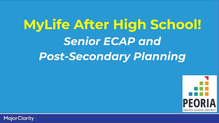 mylife after high school senior ecap and post