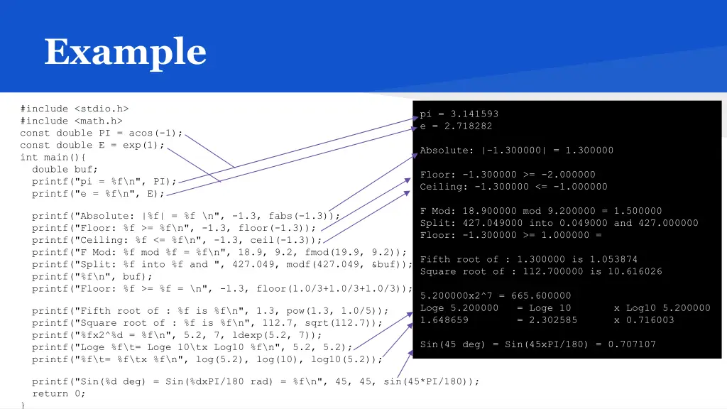 example