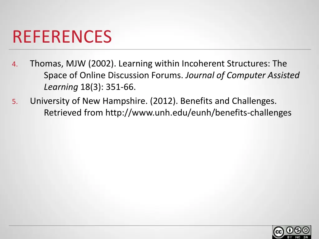 references 1