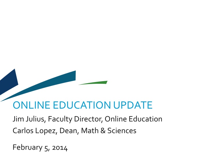 onlineeducation update jim julius faculty