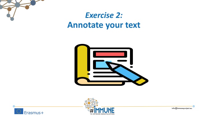 exercise 2 annotate your text