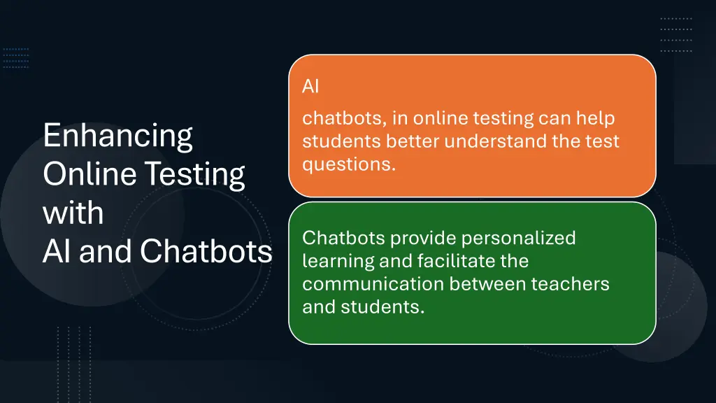 ai chatbots in online testing can help students