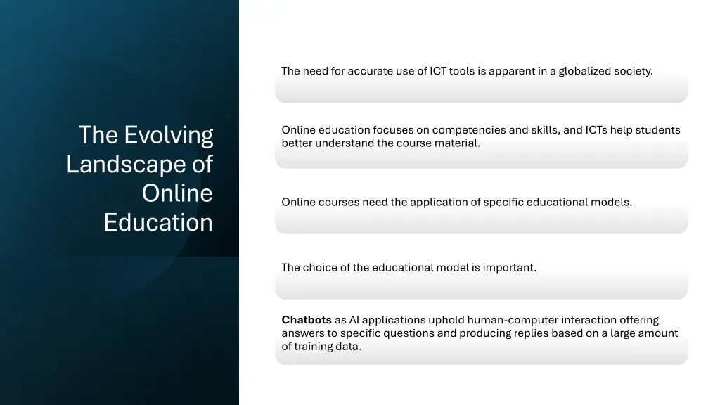 the need for accurate use of ict tools