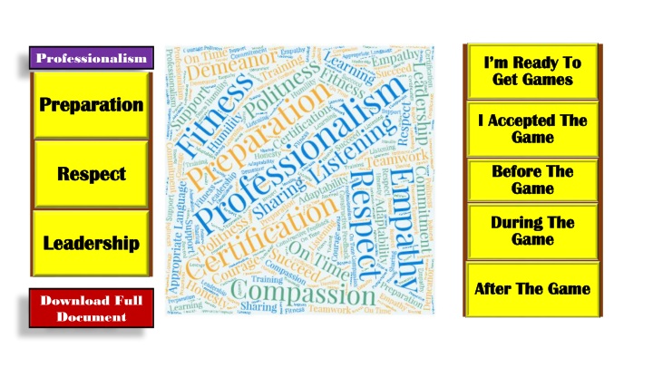professionalism