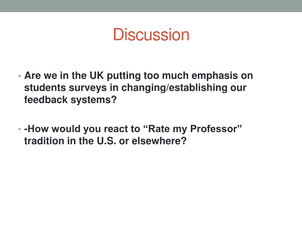 discussion