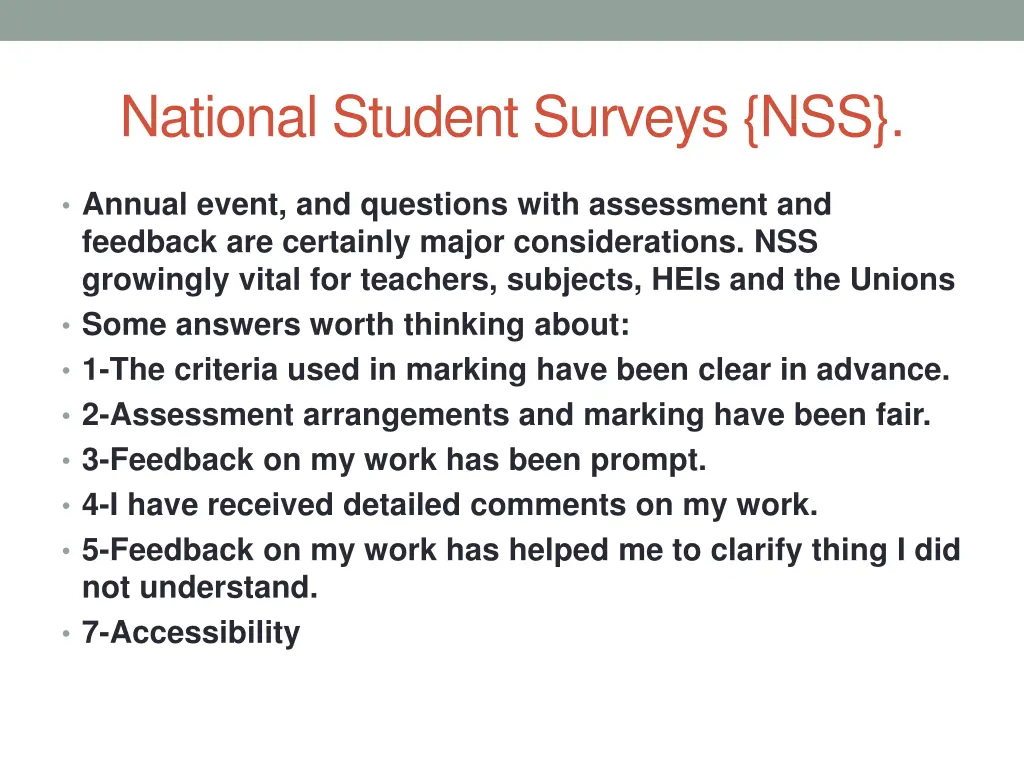 national student surveys nss