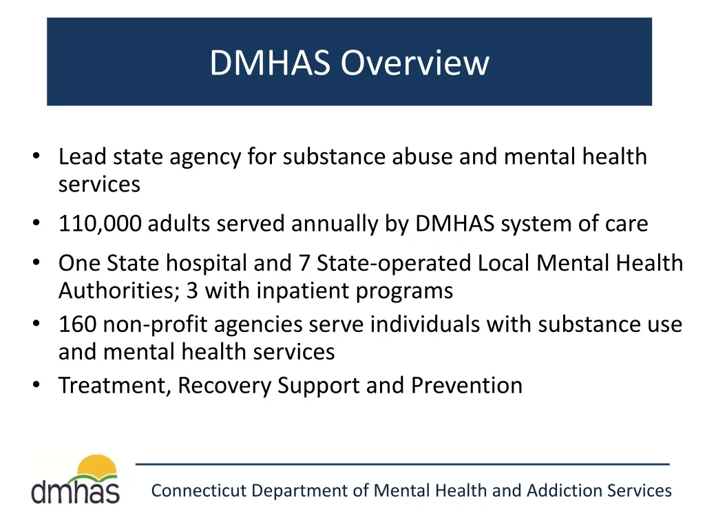 dmhas overview