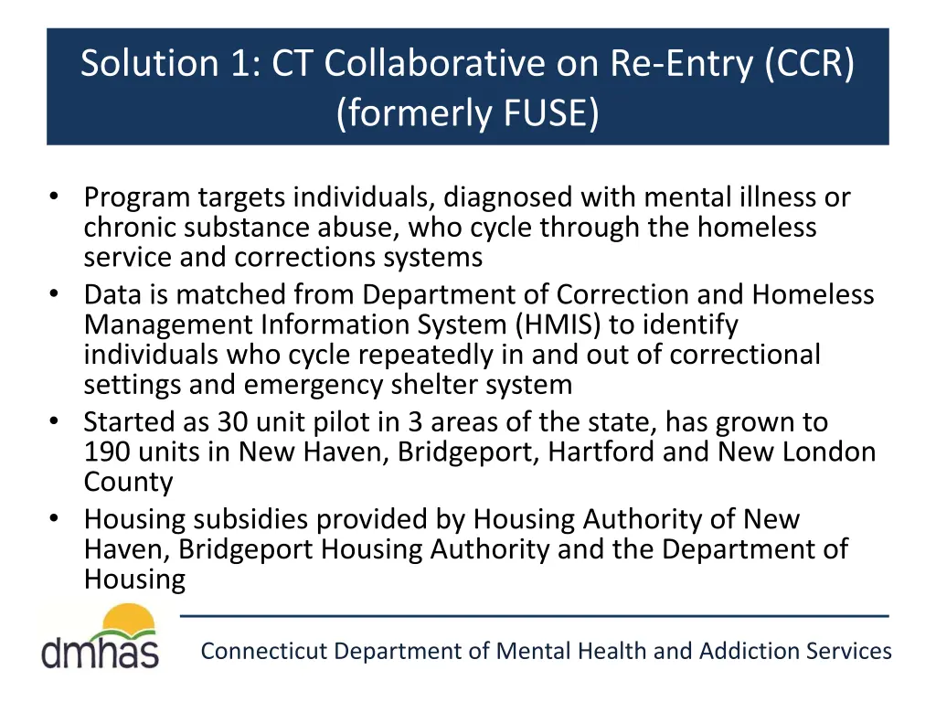 solution 1 ct collaborative on re entry