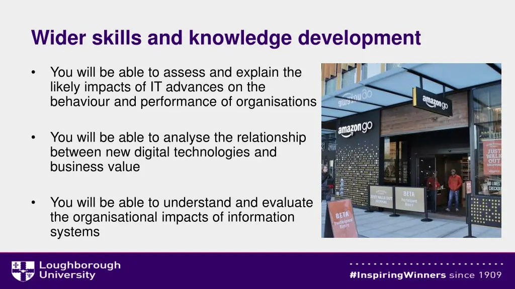 wider skills and knowledge development
