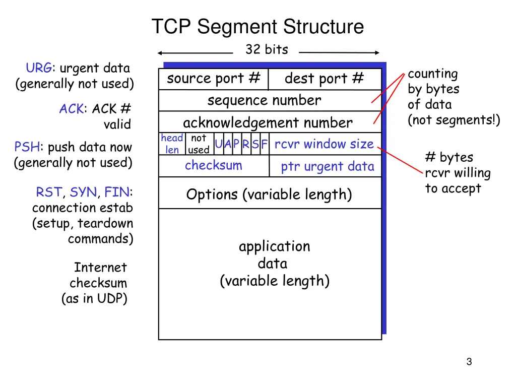 tcp segment structure