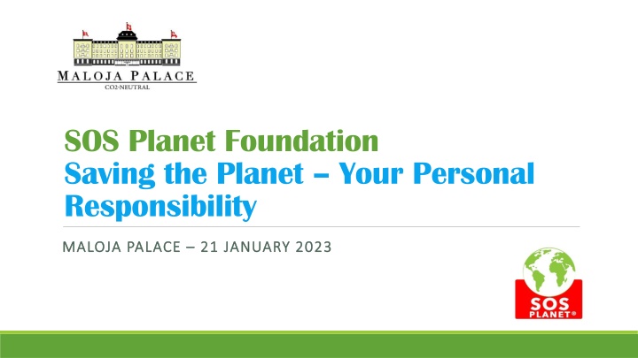 sos planet foundation saving the planet your