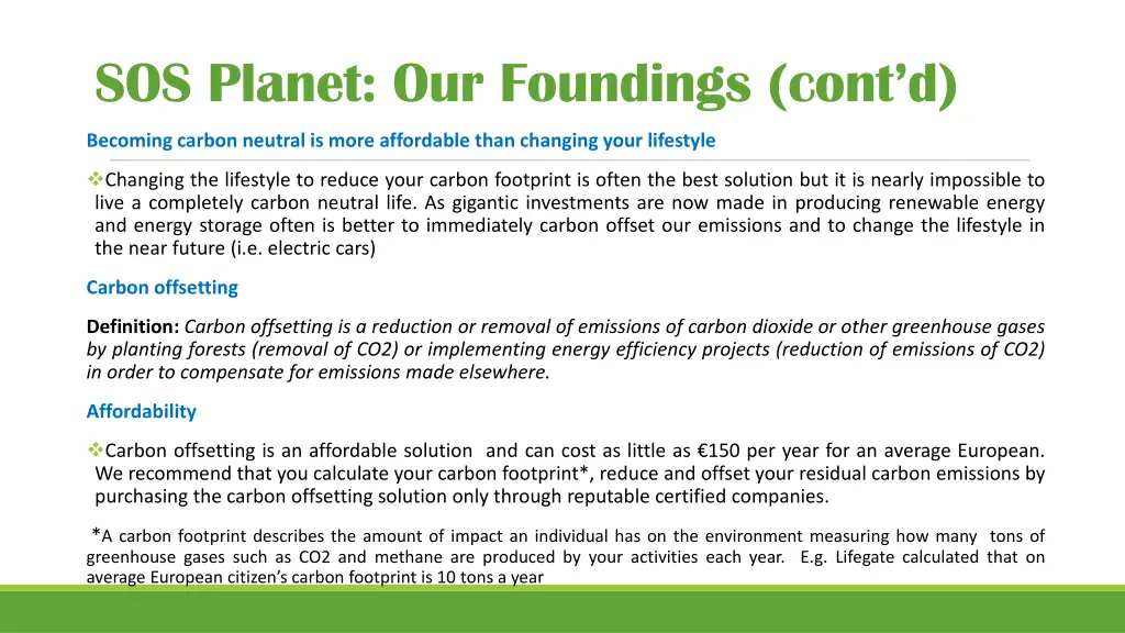 sos planet our foundings cont d