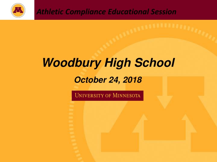 athletic compliance educational session