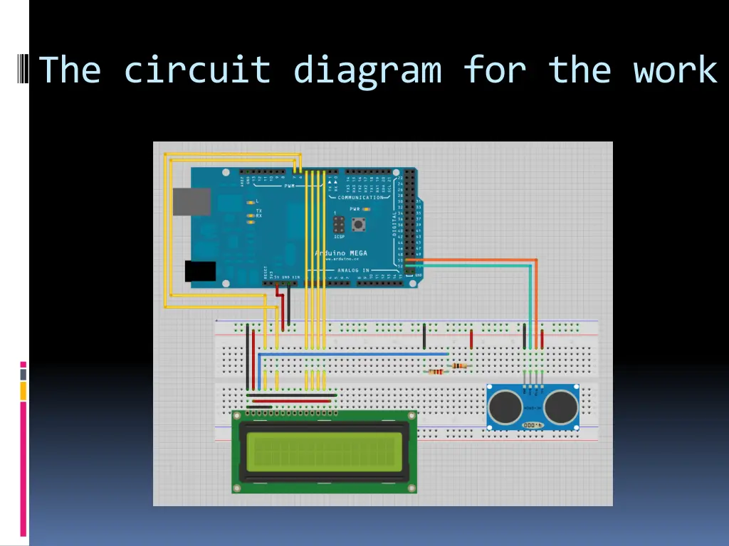 the circuit diagram for the work