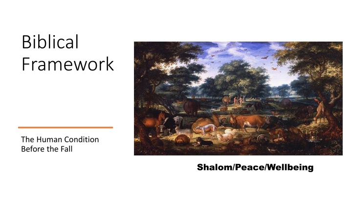 biblical framework