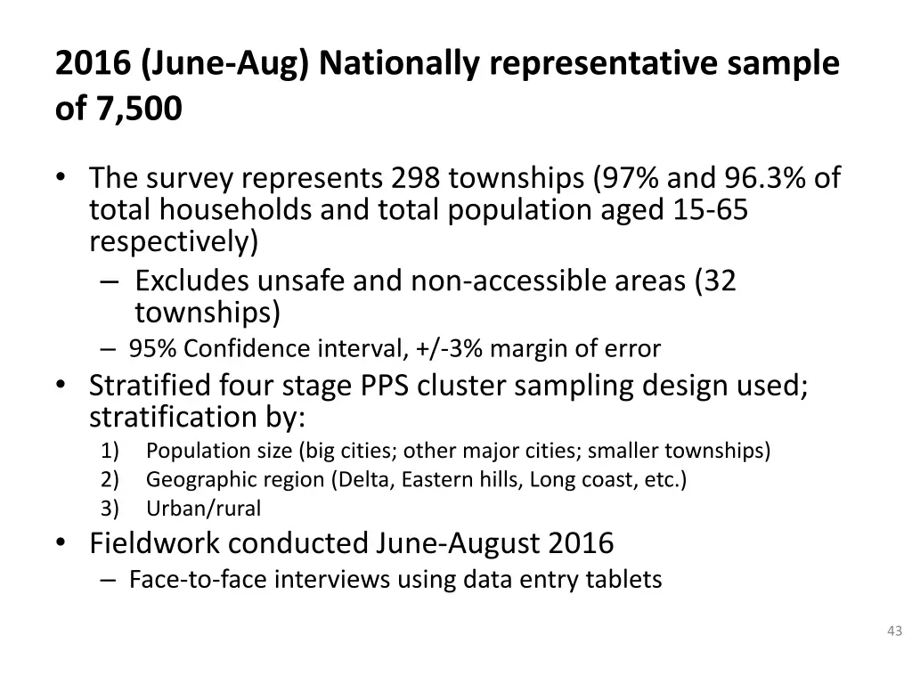 2016 june aug nationally representative sample