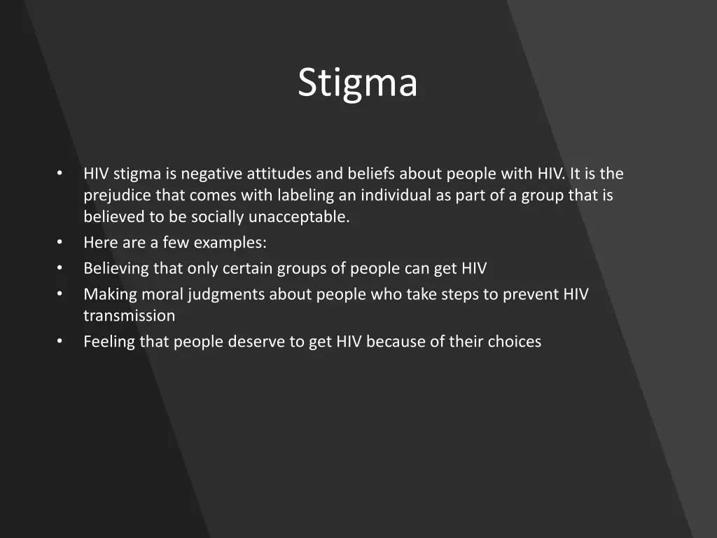 stigma