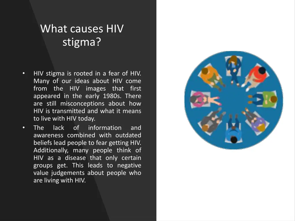 what causes hiv stigma