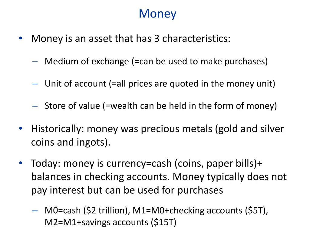 money