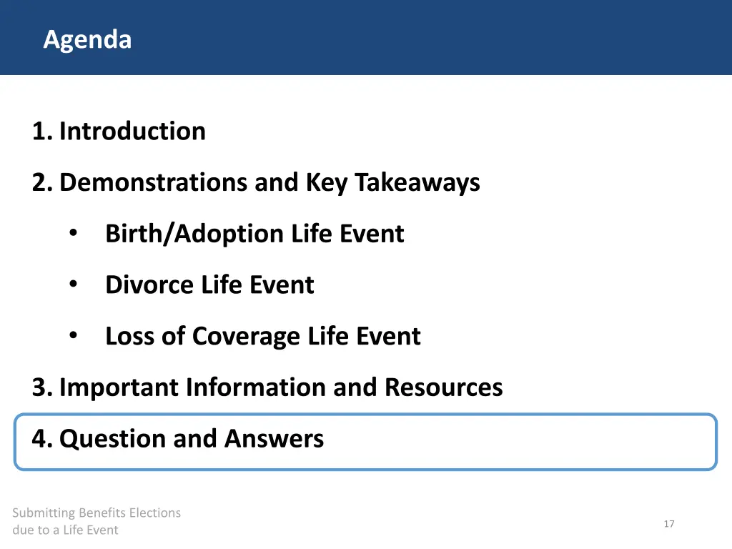 agenda 3