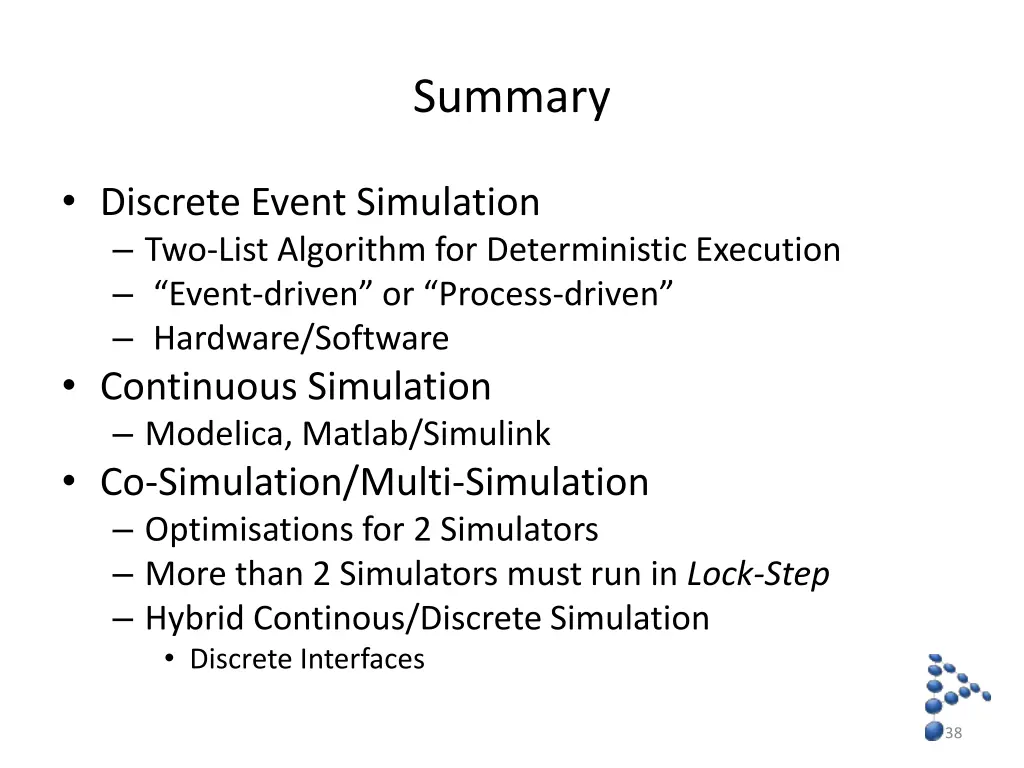 summary