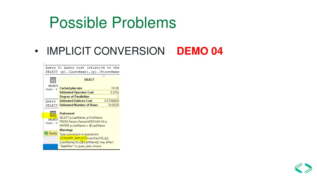 possible problems 4