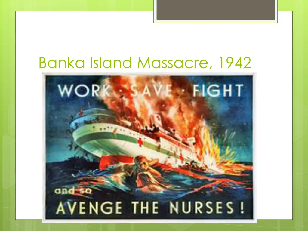banka island massacre 1942