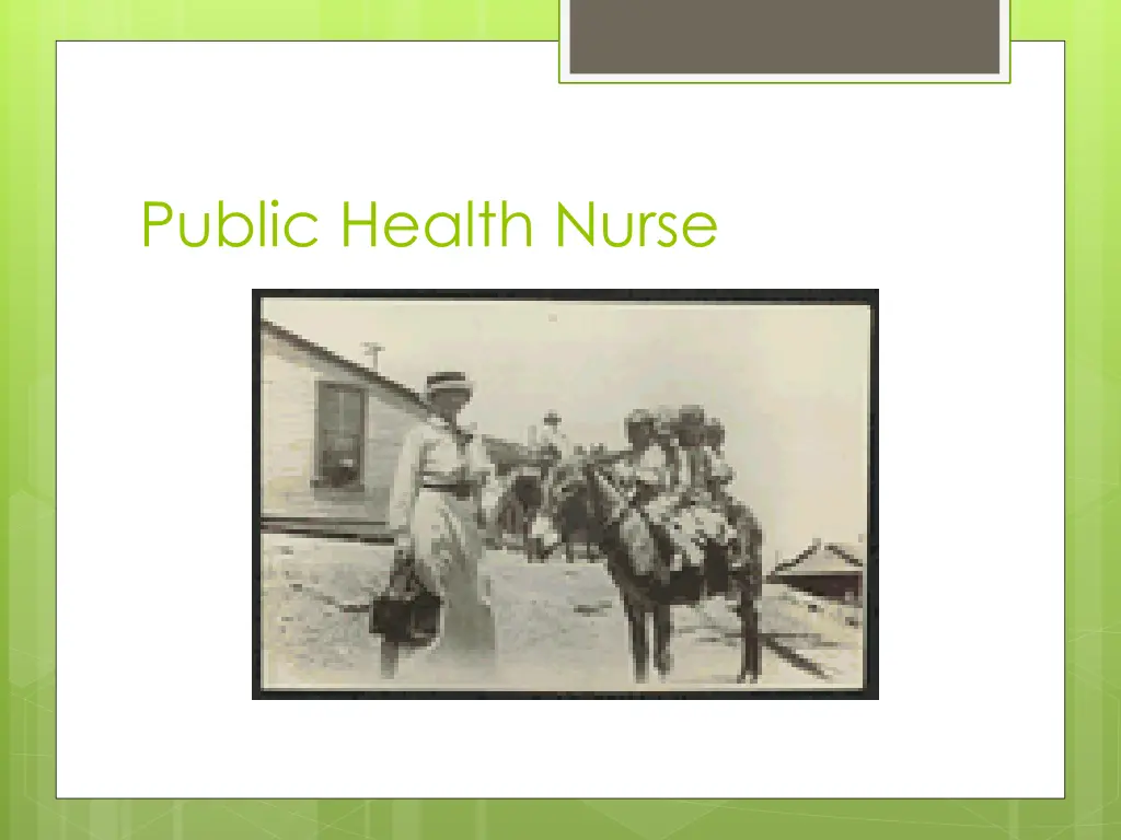 public health nurse