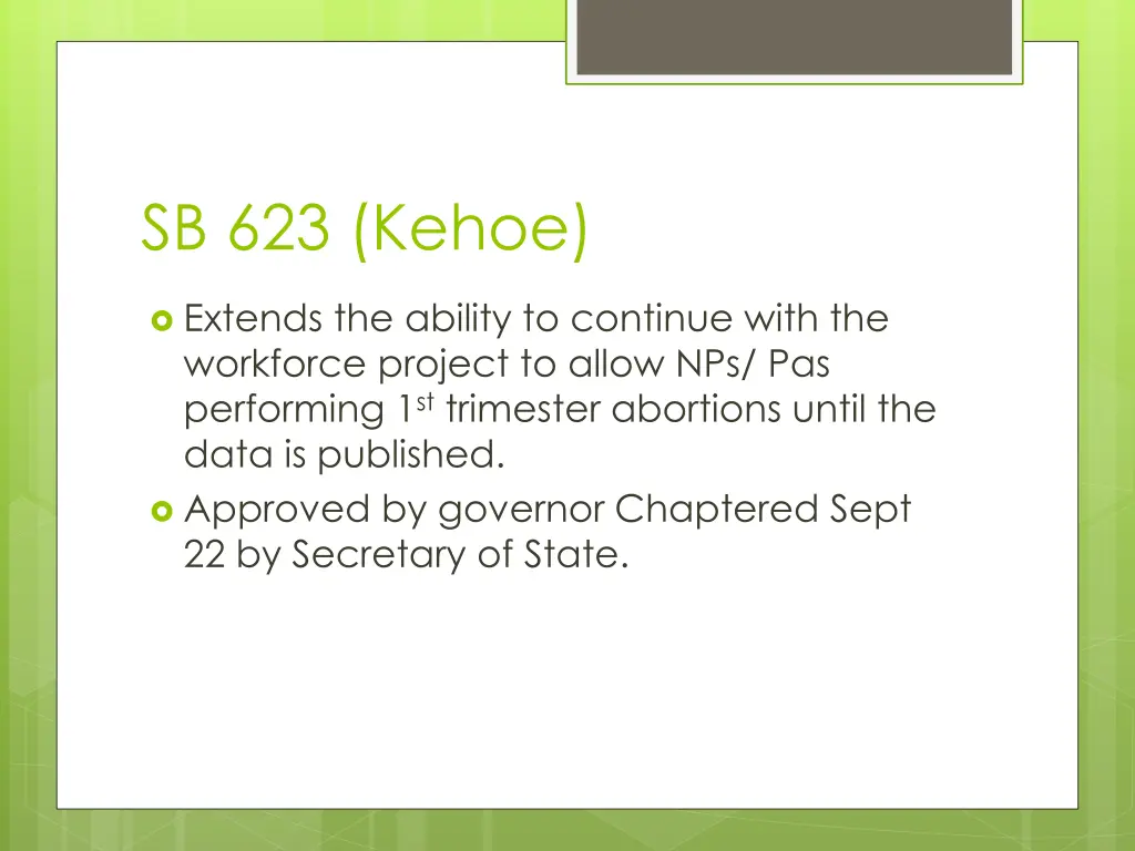 sb 623 kehoe