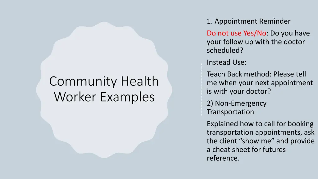 1 appointment reminder