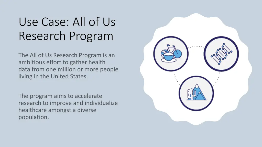 use case all of us research program