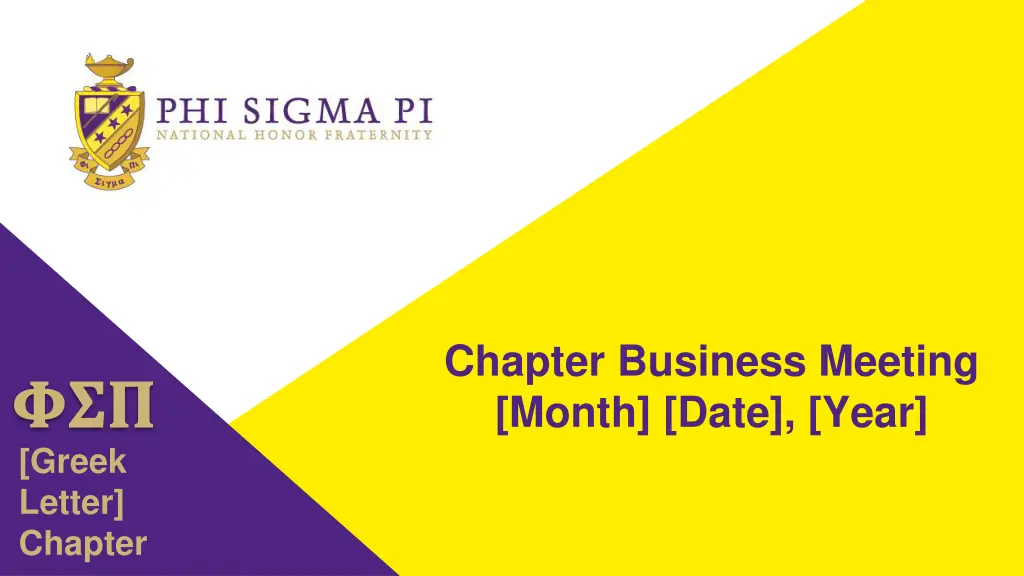 chapter business meeting month date year 1