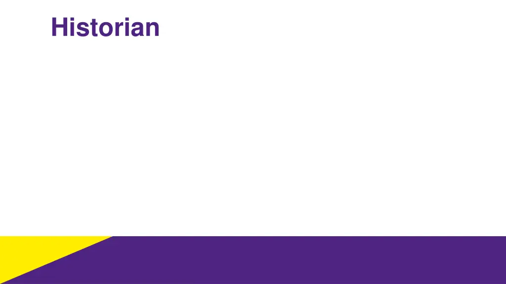 historian