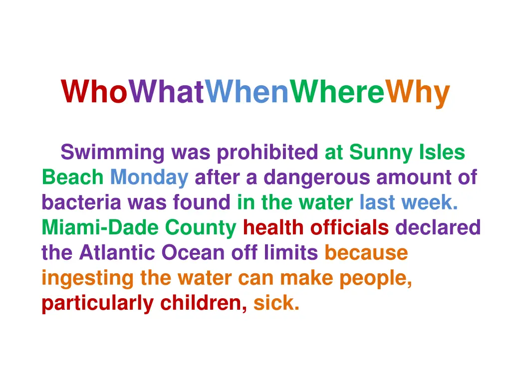 whowhatwhenwherewhy