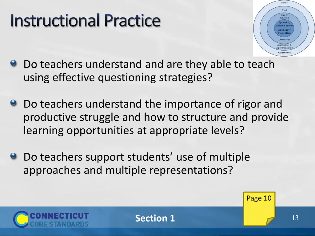 instructional practice