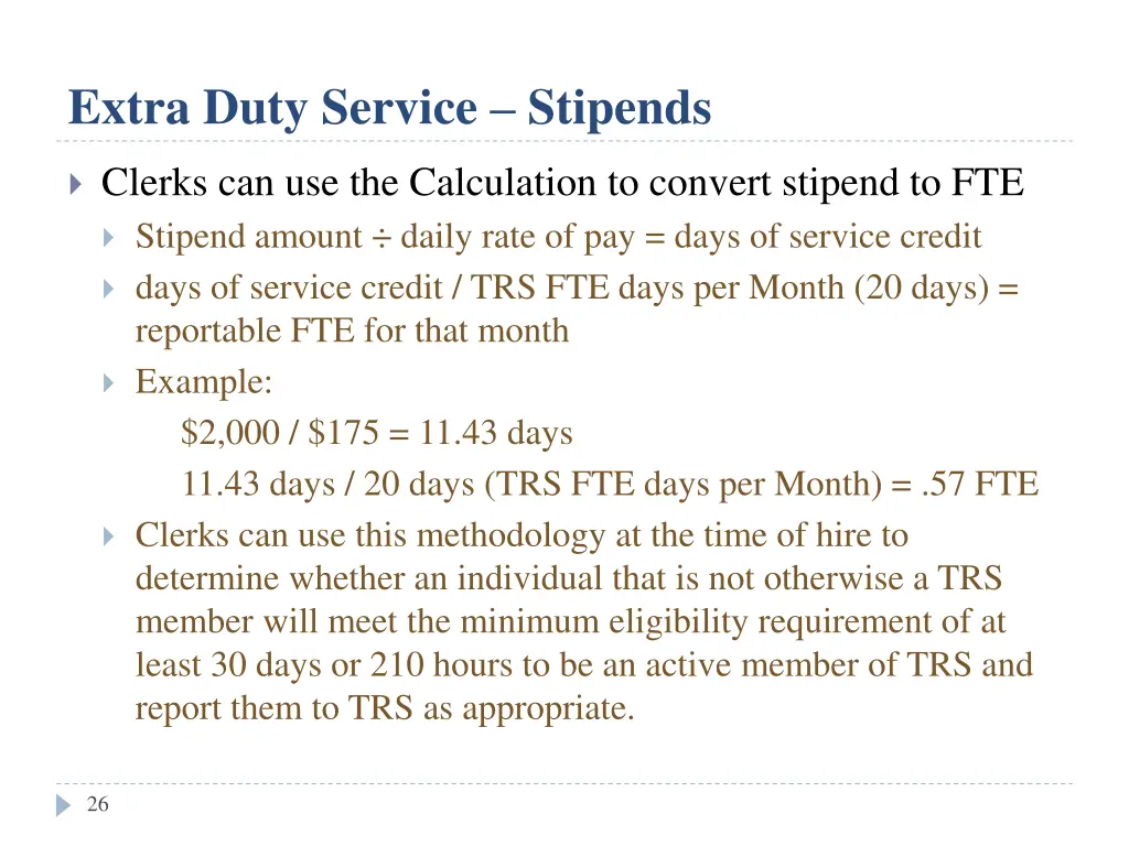 extra duty service stipends 1