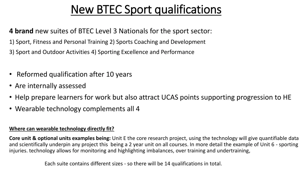 new btec sport qualifications new btec sport