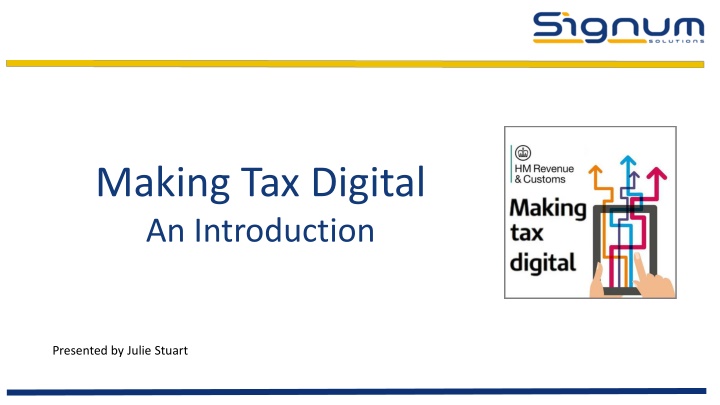 making tax digital an introduction