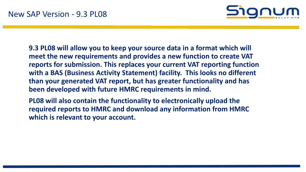new sap version 9 3 pl08