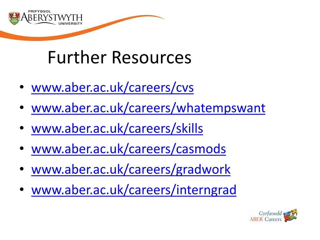 further resources