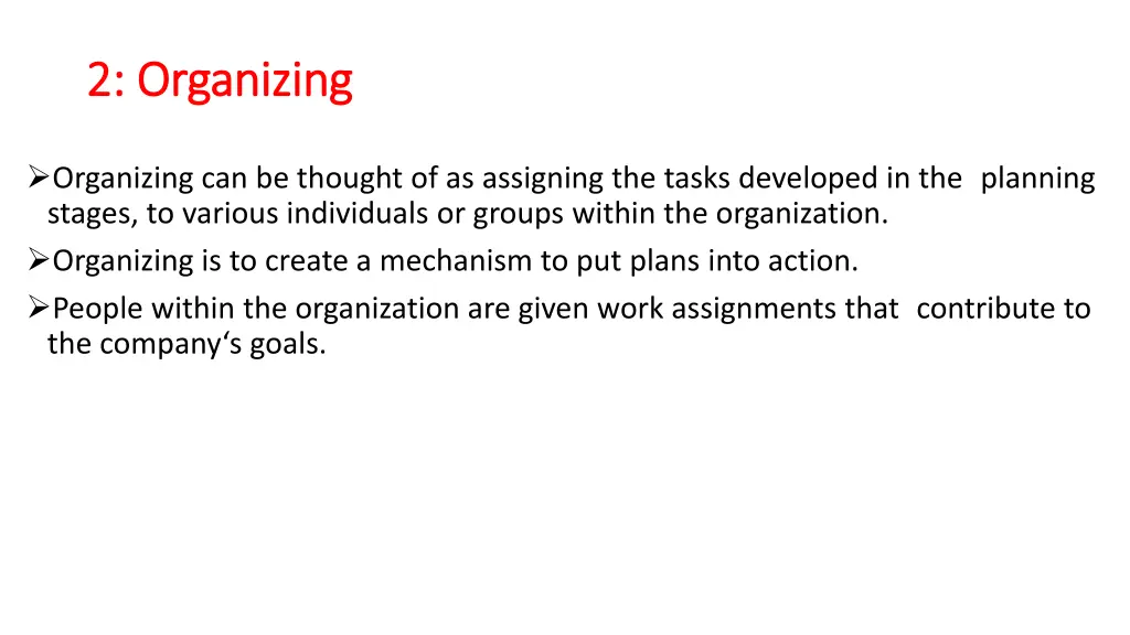 2 2 organizing organizing
