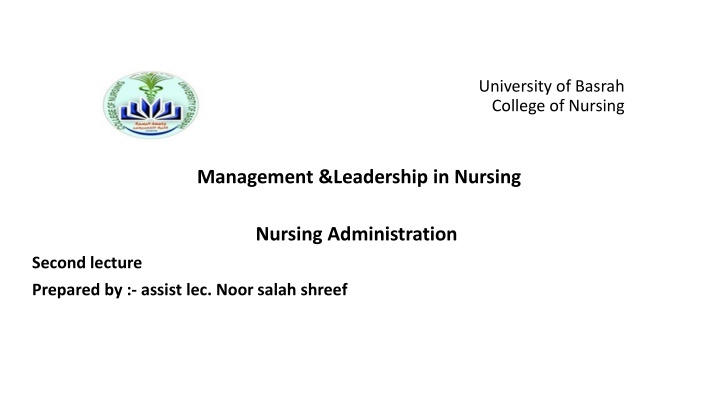 university of basrah college of nursing