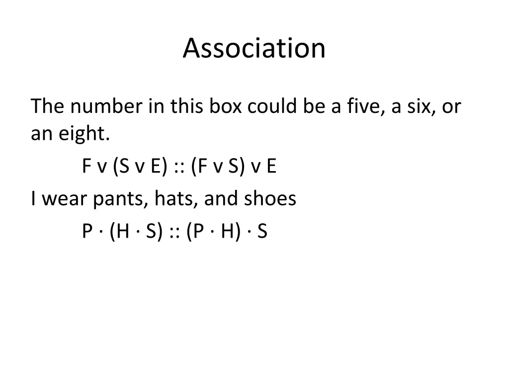 association