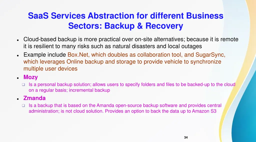 saas services abstraction for different business 15