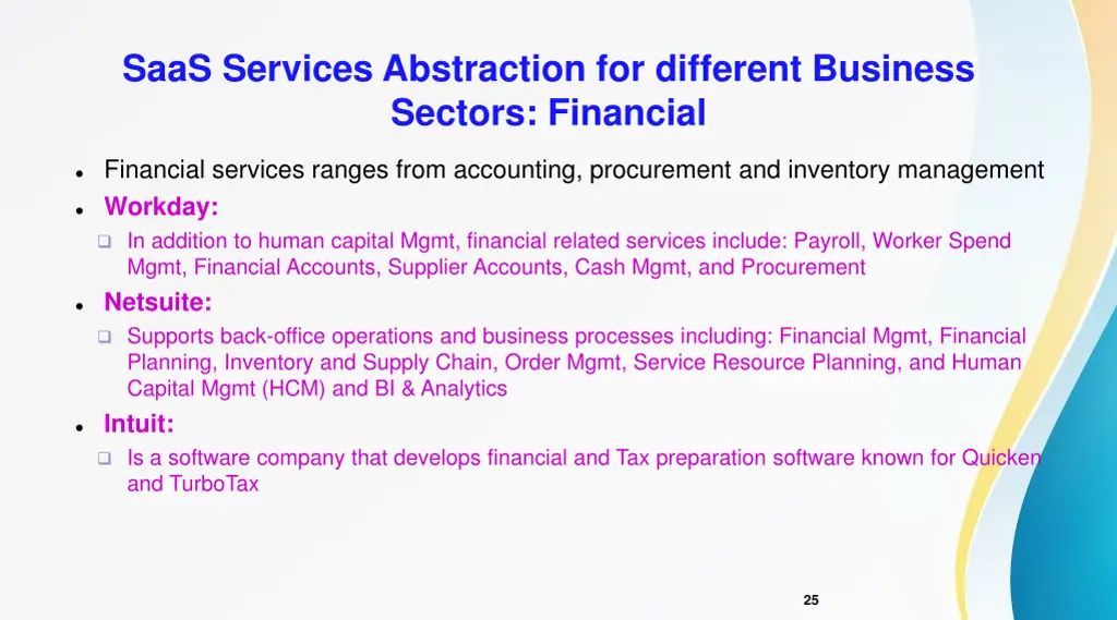saas services abstraction for different business 6